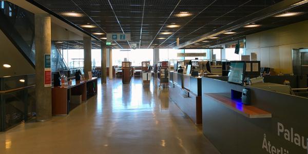Sight indoors when entering library