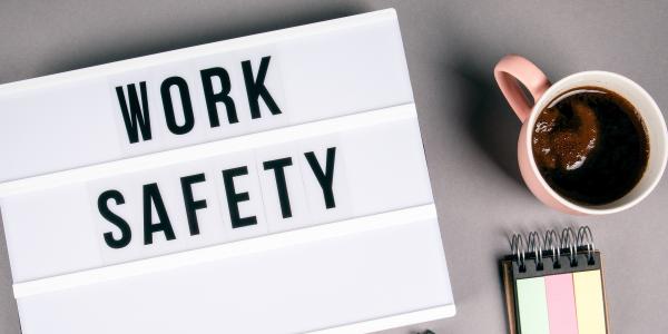 Work safety kyltti