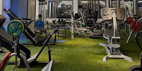 Picture of a gym with equipment