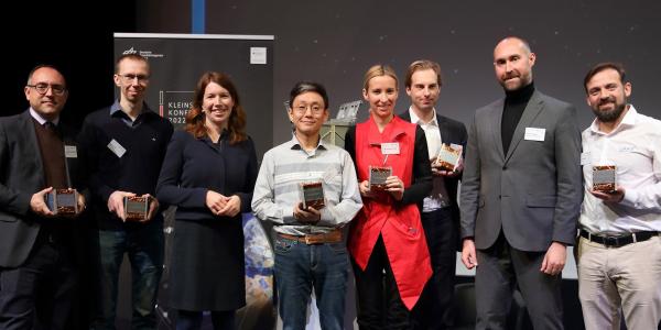 Palkinnon saajat piensatelliittikonferenssi Berliini
