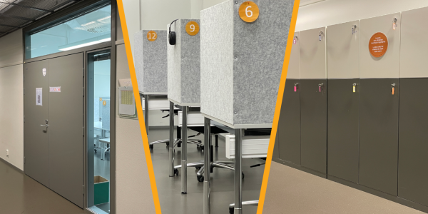 Uusi EXAM-sali Fabriikissa - New EXAM room in Fabriikki
