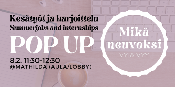 POP Up event banner