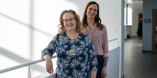 Marjut Männistö ja Susanna Mantila