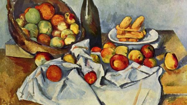 Paul Cézanne (1839-1906): Omenakori (1895)