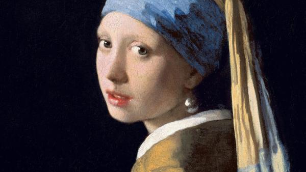 Johannes Vermeer (1632-1675): Helmikorvakoruinen tyttö (1665)