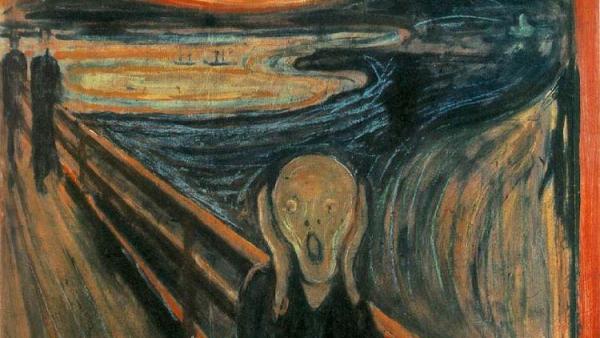 Edvard Munch (1863-1944): Huuto (1893)