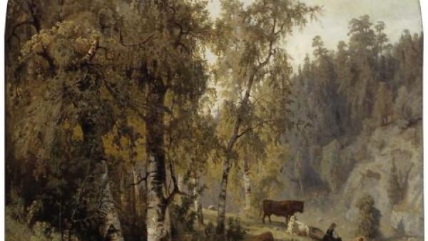 Werner Holmberg (1830-1860): Ihanteellinen maisema (1860)