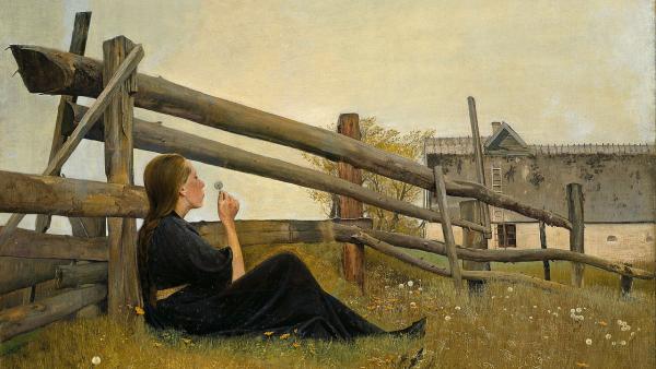 Laurits Andersen Ring (1854-1933): Kesäkuussa (1899)