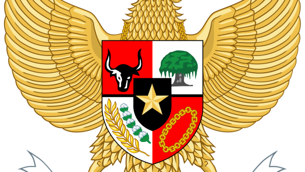 Indonesian tunnus Garuda-kotka