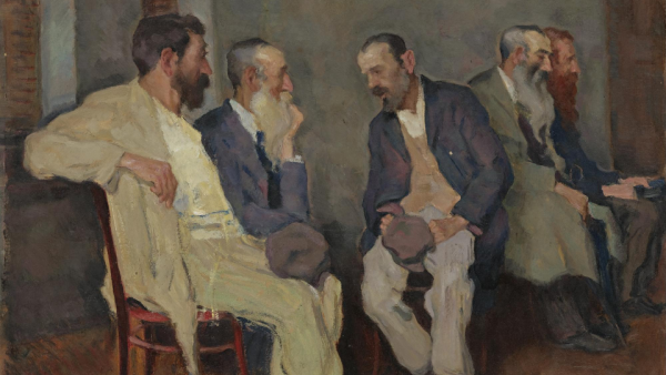 Arnold Lakhovsky (1880-1937): Keskustelu (1935)