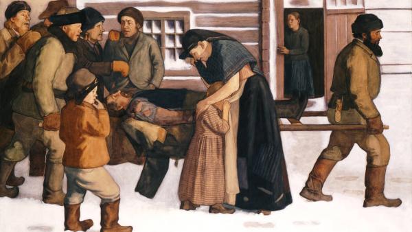 Juho Rissanen (1873-1950): Lapsuuden muisto (1903)