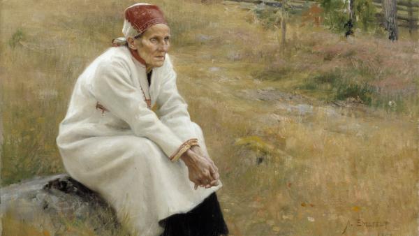 Albert Edelfelt (1854-1905): Larin Paraske (1893)