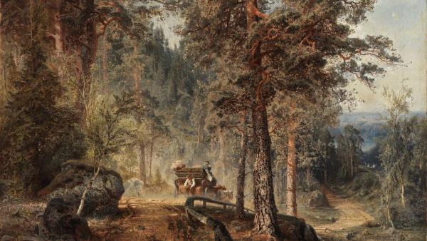Werner Holmberg (1830-1860): Maantie Hämeessä (1860)