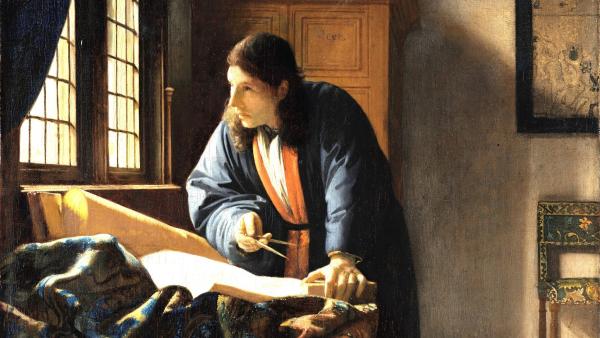 Johannes Vermeer (1632-1675): Maantieteilijä (1669)