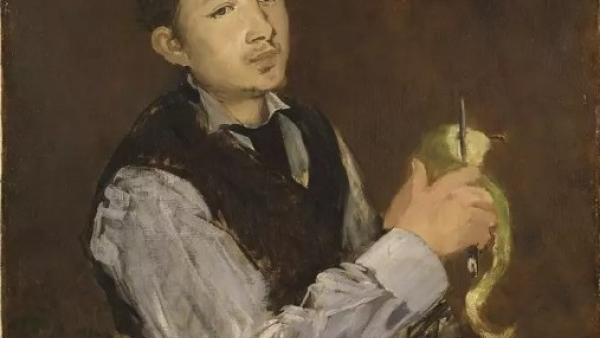 Édouard Manet (1832-1883): Päärynänkuorija (1868)