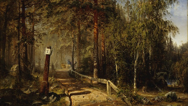 Werner Holmberg (1830-1860): Postitie Hämeessä (1860)