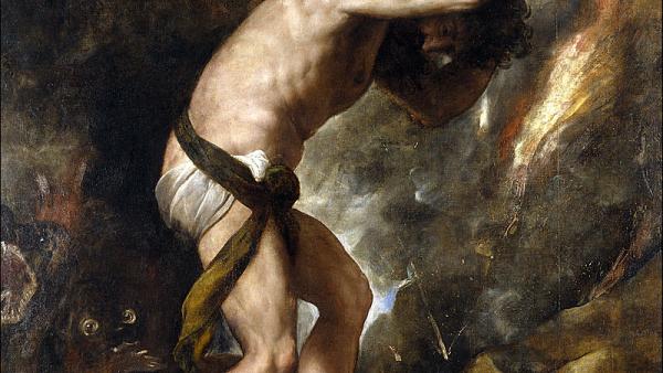 Tizian (1488-1576): Sisyfos (1548-49)