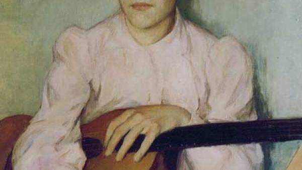 Pekka Halonen (1865-1933): Soittotunnin jälkeen (1894)