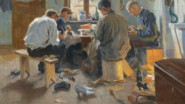 Arnold Lakhovsky (1880-1937): Suutarit (1915)