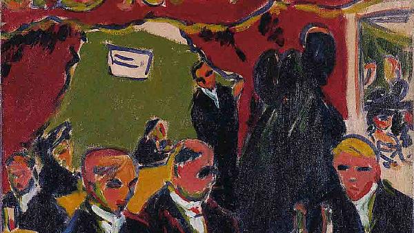 Ernst Ludwig Kirchner (1880-1938): Taverna (1909)