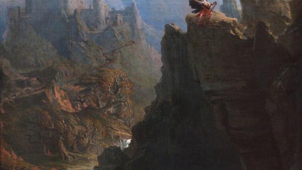 John Martin (1789-1854): Bardi (1817)