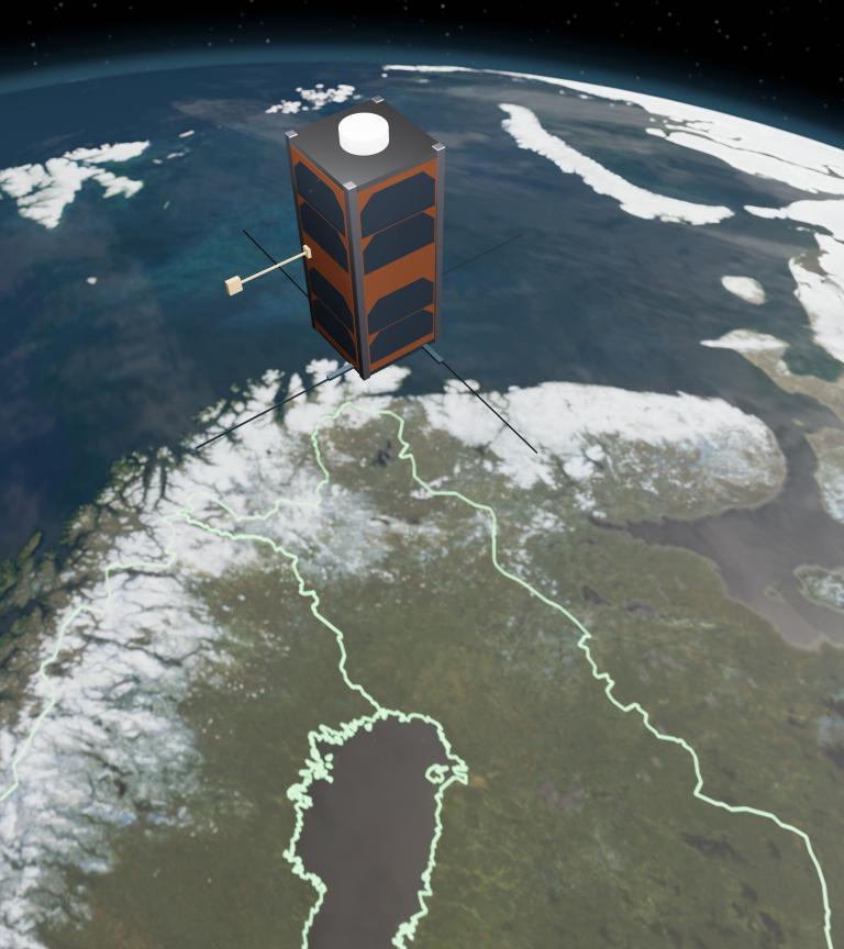 Kvarkensat-satelliitti havainnekuva